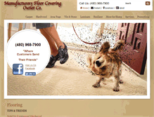 Tablet Screenshot of carpetoutletusa.com